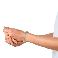 Load image into Gallery viewer, THE NINE / SILVER WITH GOLD KNOT / WOMEN